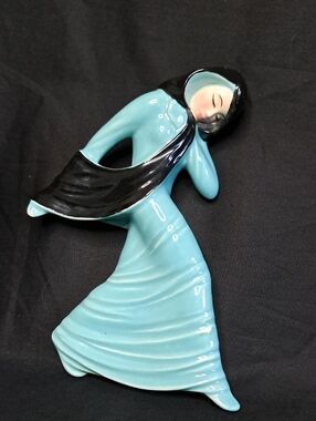 Ceramic Arts Studio "Shadow Dancer B" Wall Hanging